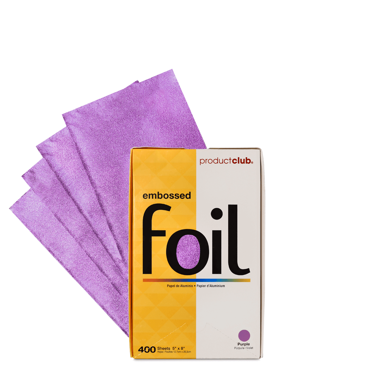 EF400-PU Product Club Precut Purple Hair Foil