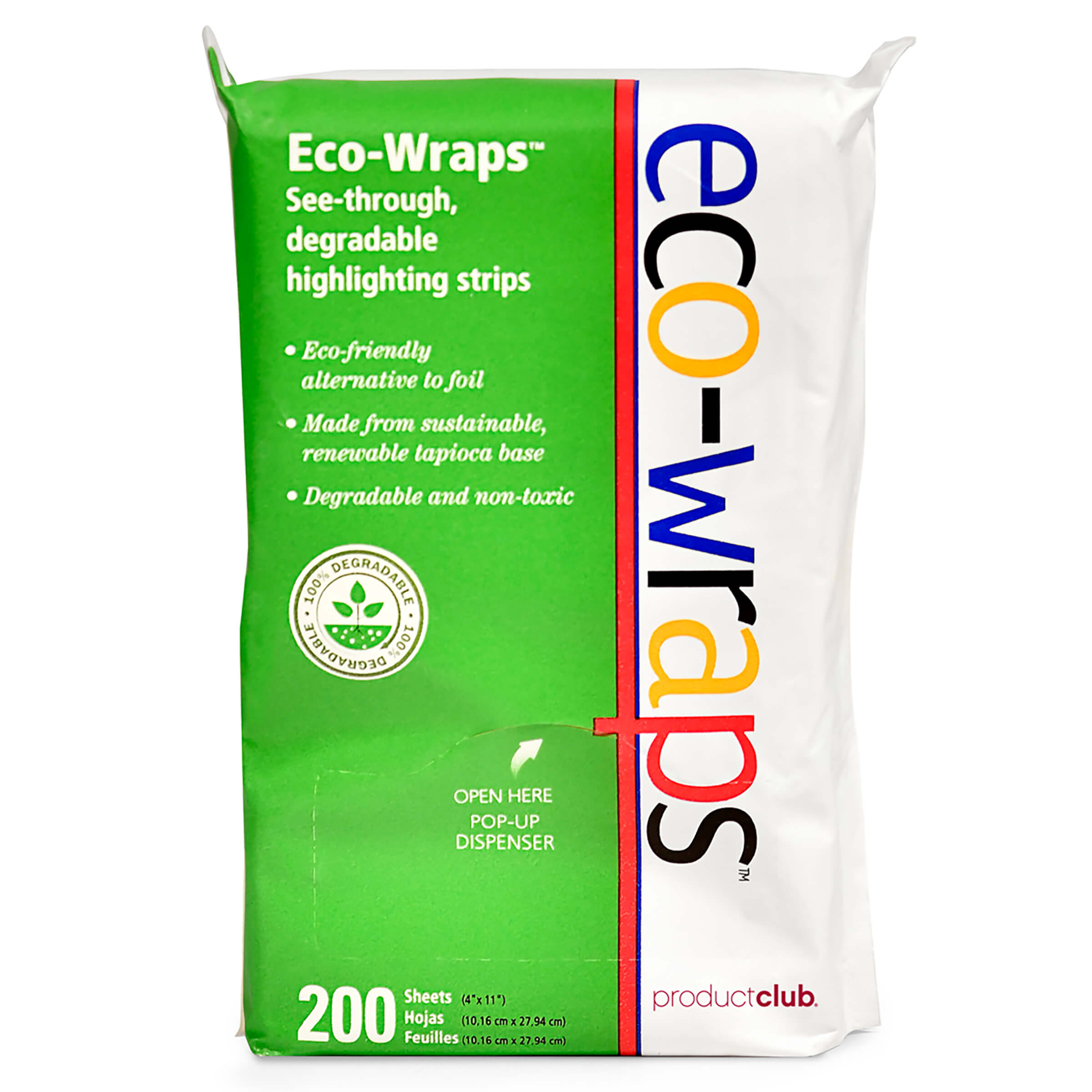 EW-200 Eco Tapioca Foil Alternative Strips