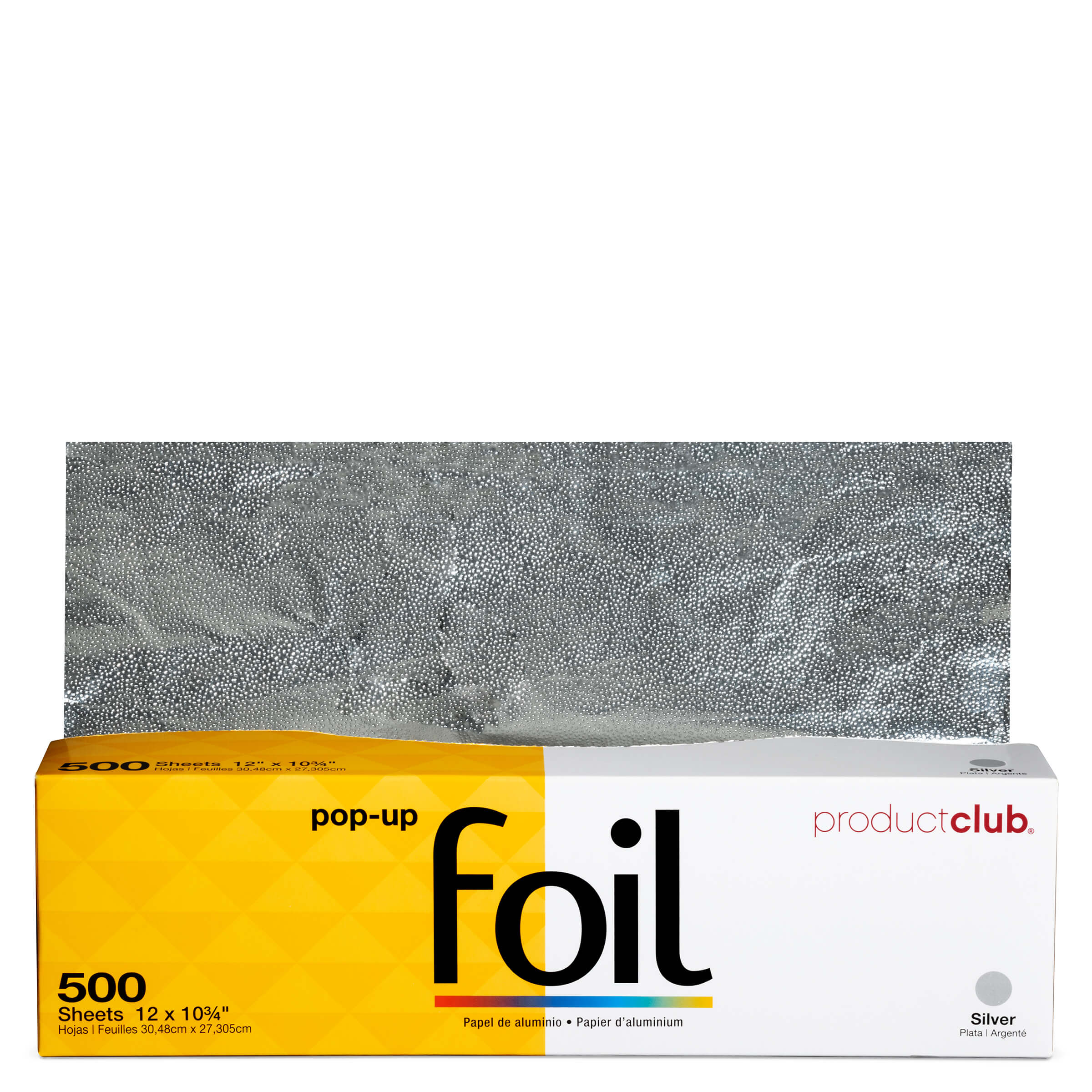 Extra Wide Pop-Up Foil - 500 CT., Silver 12" X 10¾"