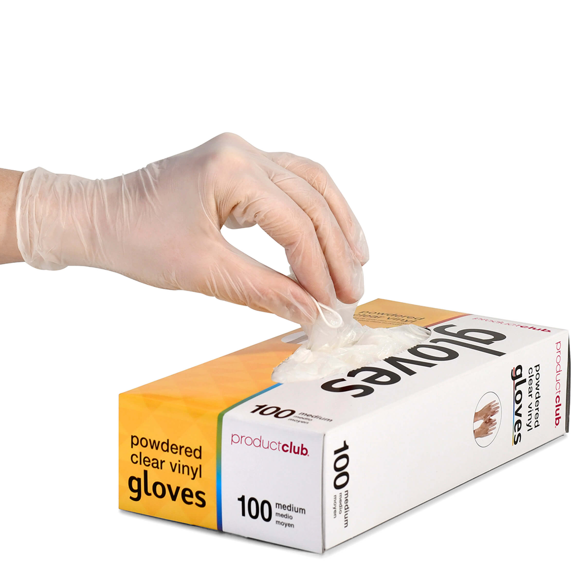 clear disposable gloves near me