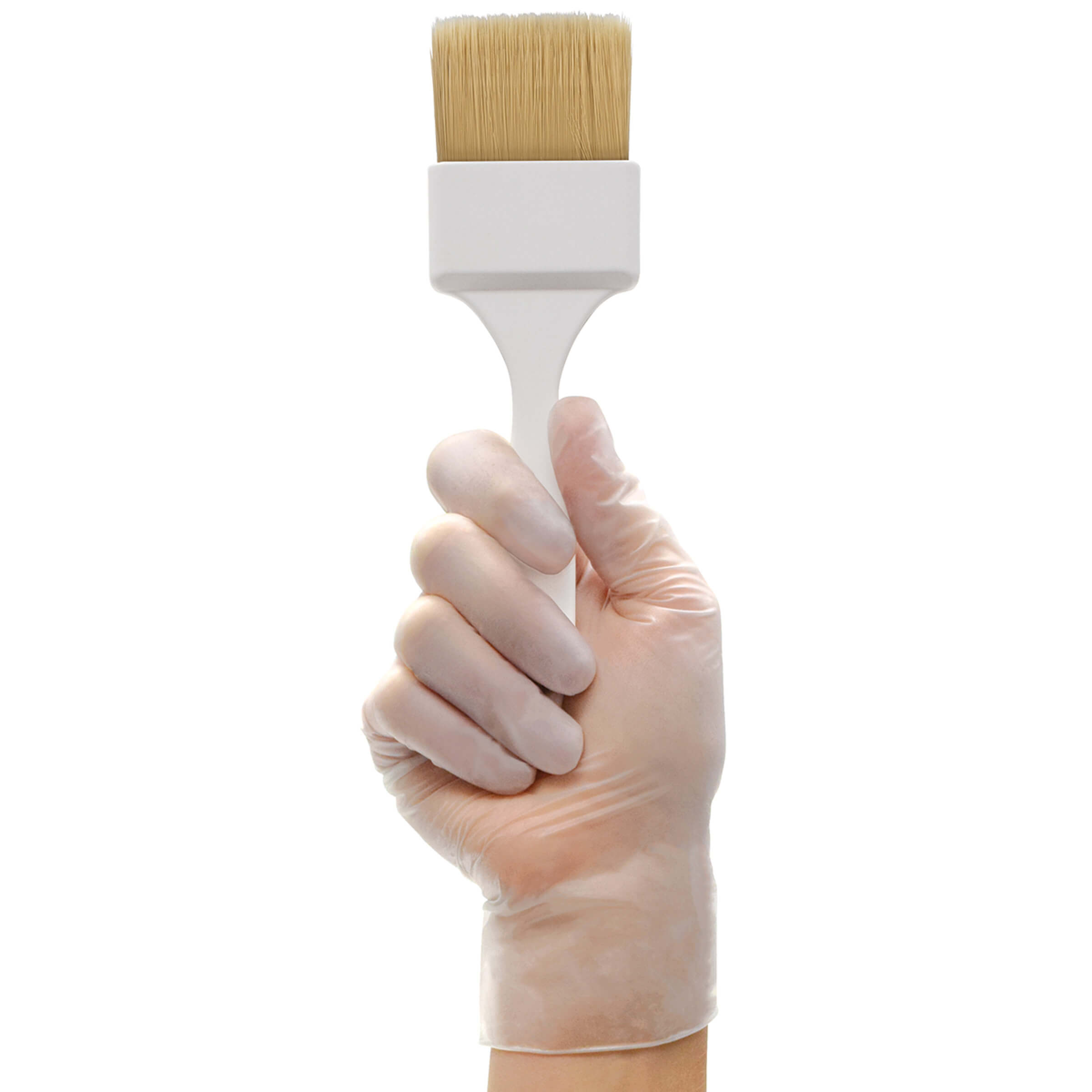 PCVPF-100M Powder Free Vinyl Colorist Gloves Medium