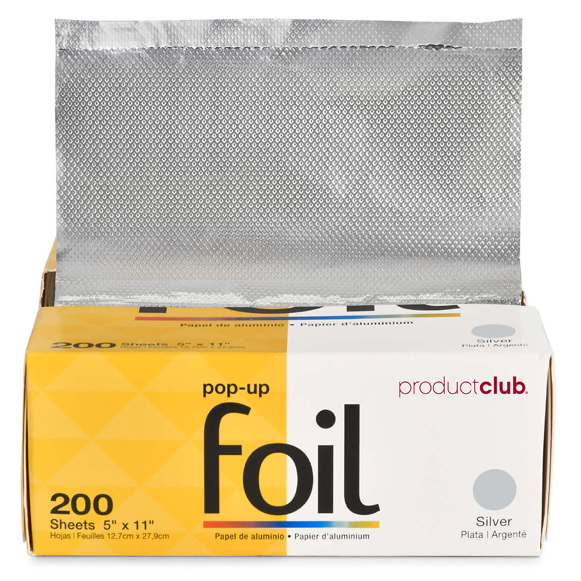 5 x 11 Pop-Up Foil - 200 ct. Silver