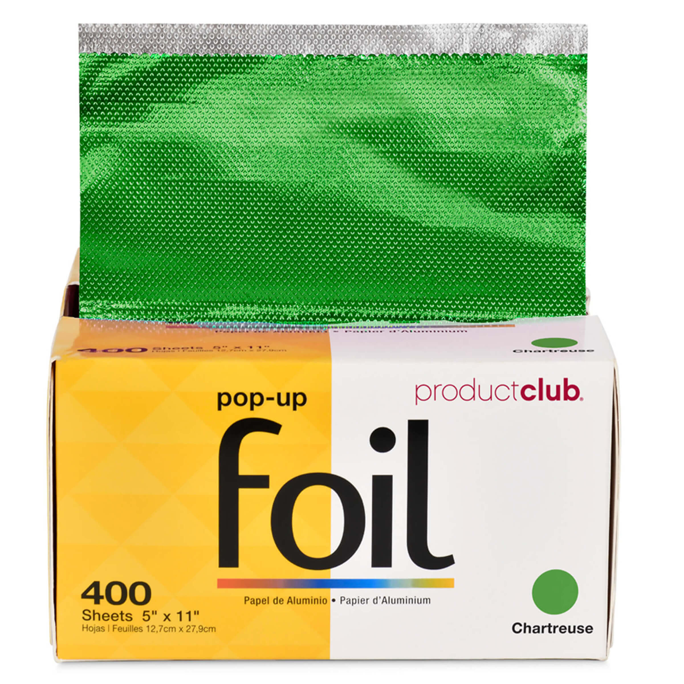 PHF-400CH Chartreuse Green Colorist Foil