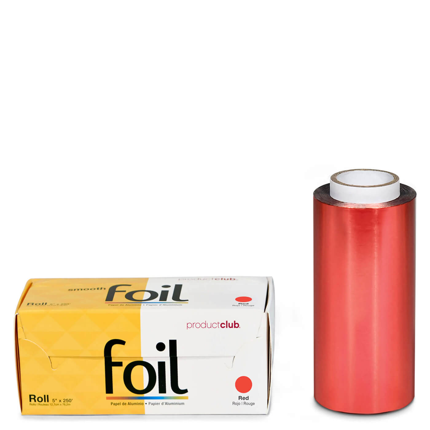 RF-10-60R Red Rolled Hair Foil